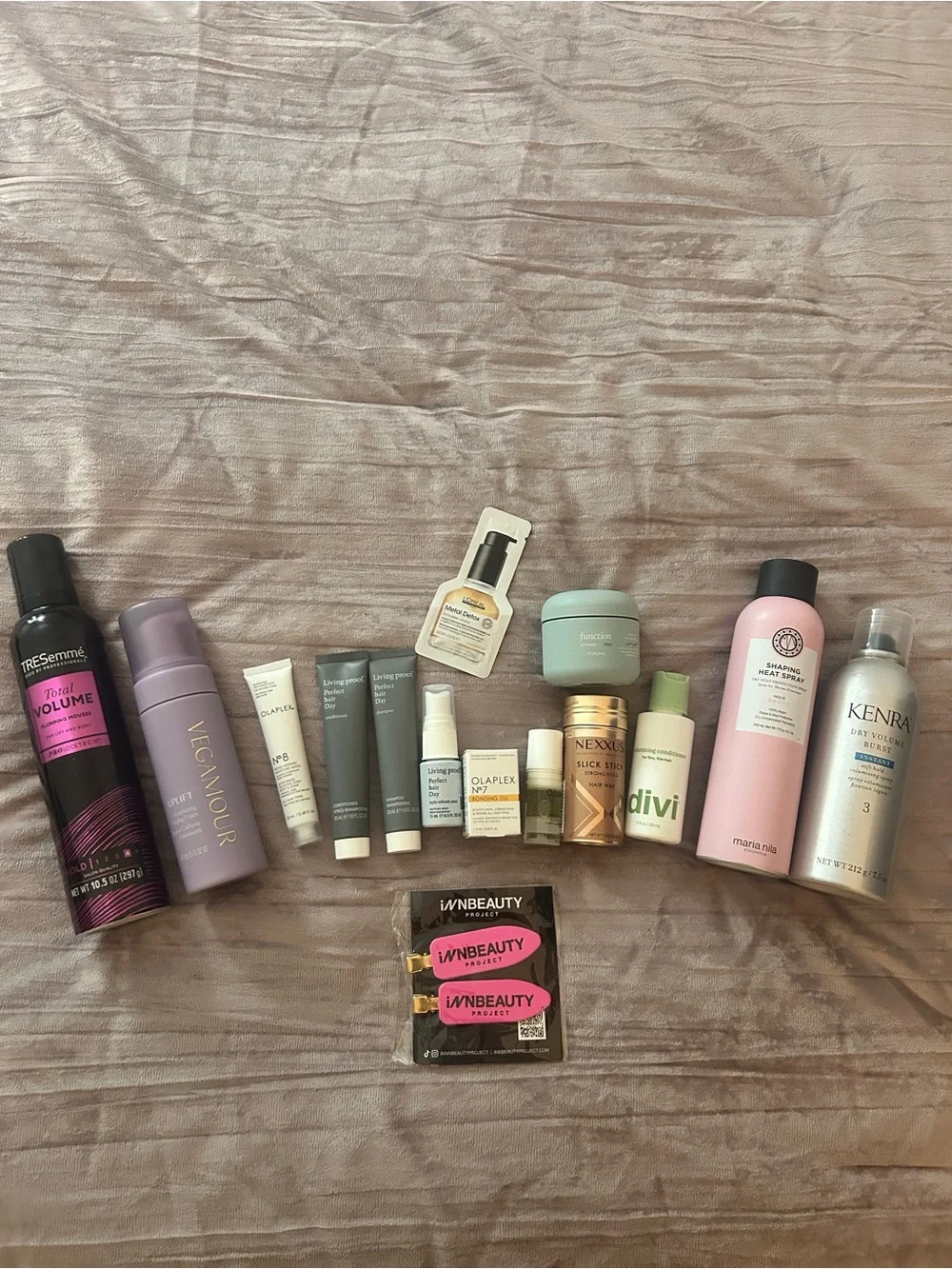 Assorted Hair Minis and Full Size - Vegamour,Tresemme,Olaplex,Living Proof……